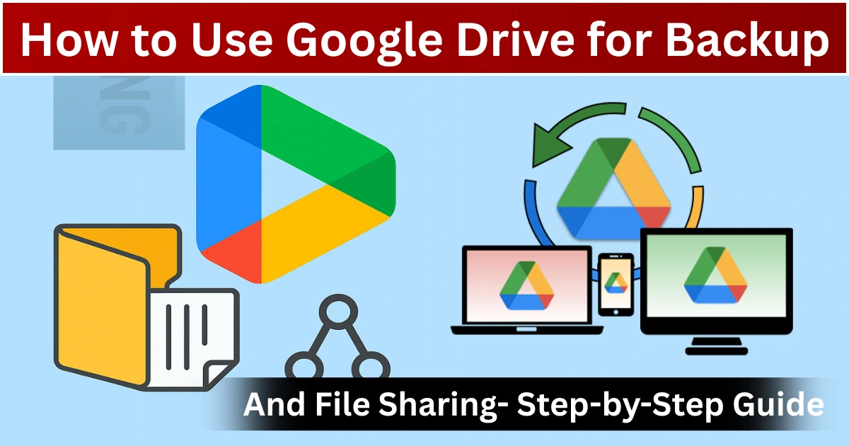 How to Use Google Drive for Backup and File Sharing- Step by Step Guide