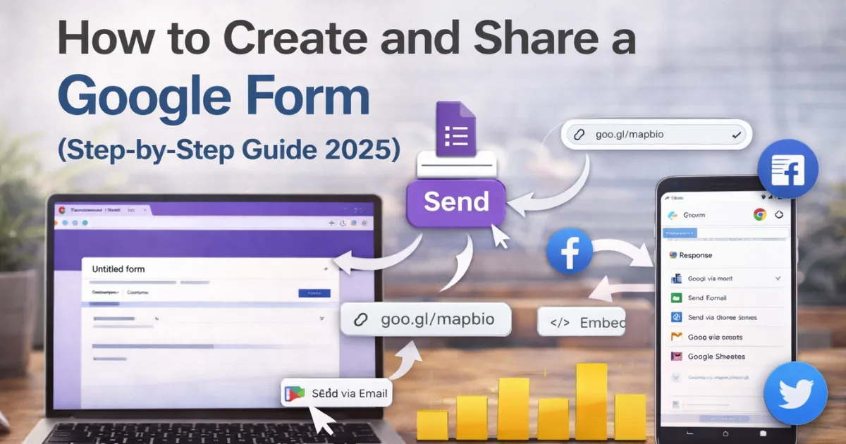 How to Create and Share a Google Form: Step-by-Step Guide