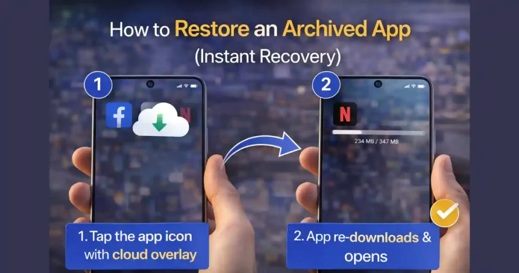 How to Use Android Auto Archive Apps Feature to Save Storage Space