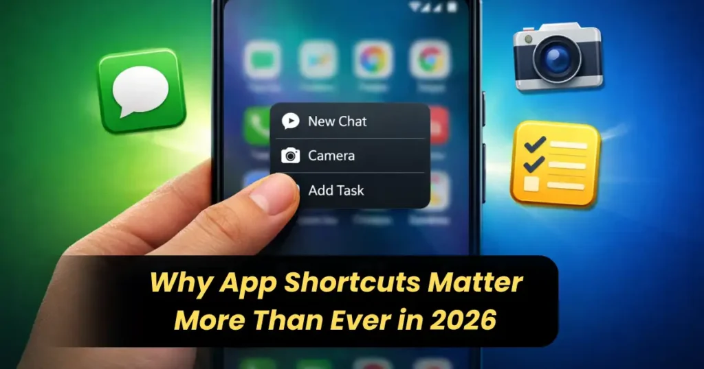 How to Create App Shortcuts on Android Home Screen for Quick Tasks