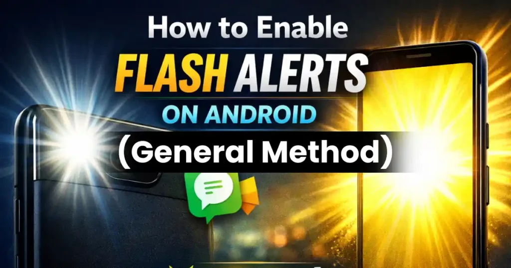 How to Enable Notification Flash Alerts on Android Without Third-Party Apps