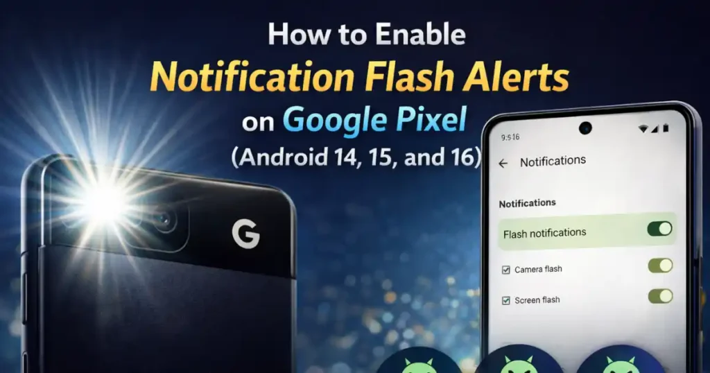 How to Enable Notification Flash Alerts on Android Without Third-Party Apps