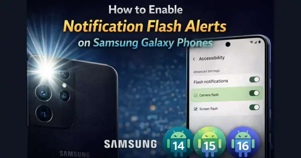 How to Enable Notification Flash Alerts on Android Without Third-Party Apps