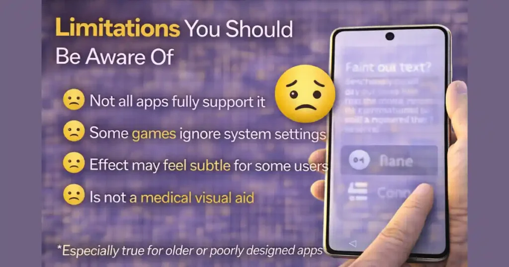 How to Enable System Wide High Contrast Text on Android for Better Readability