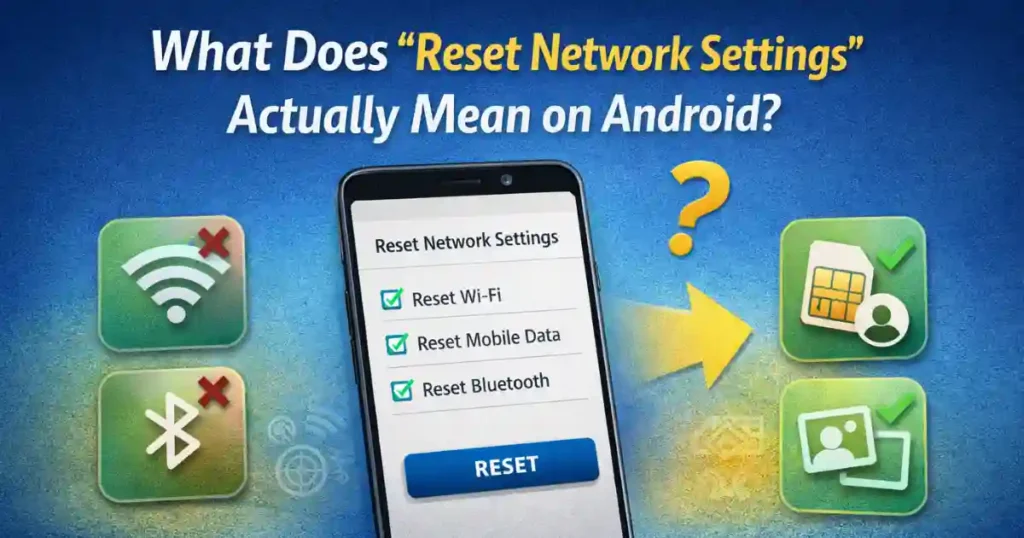 How to Reset Network Settings on Android Without Losing SIM or eSIM Data