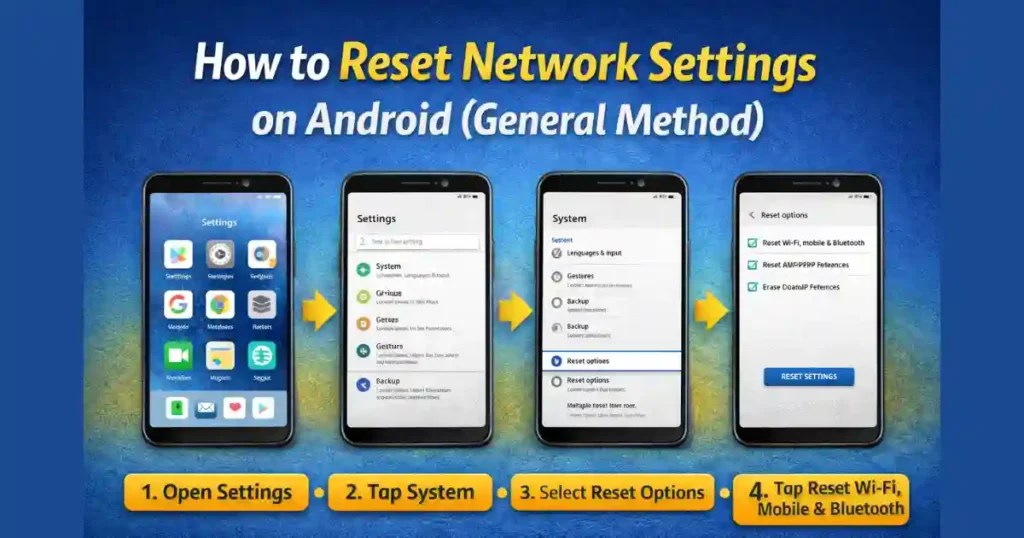 How to Reset Network Settings on Android Without Losing SIM or eSIM Data