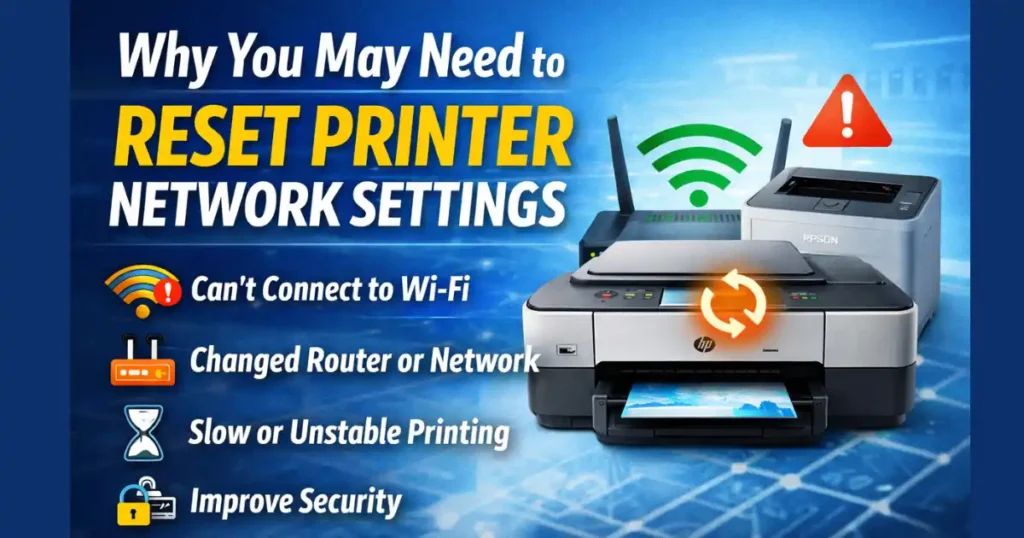 How to Reset Printer Network Settings – Complete 2026 Guide for All Printer Brands