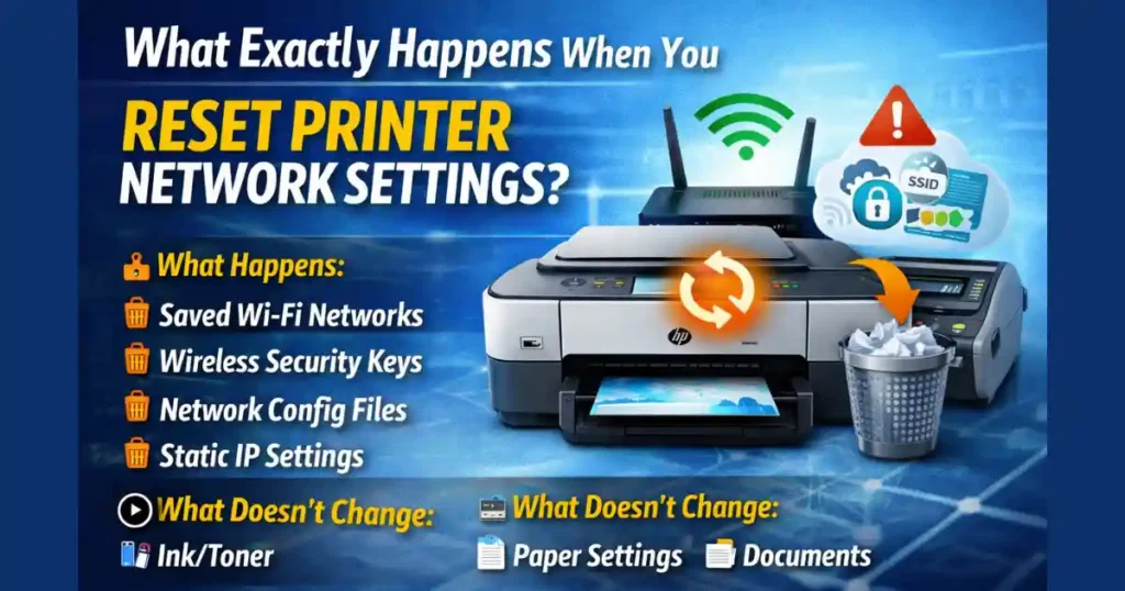 How to Reset Printer Network Settings – Complete 2026 Guide for All Printer Brands