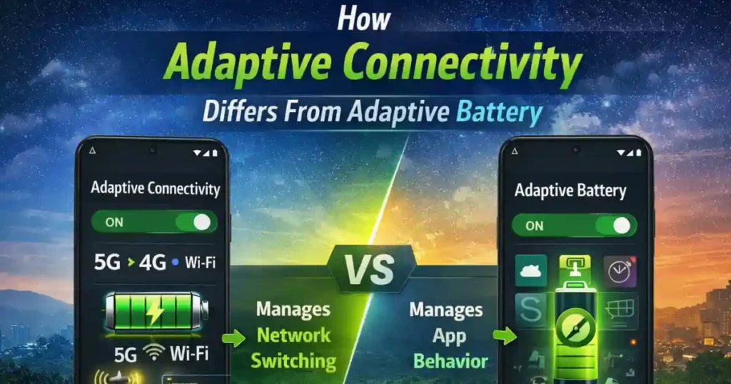 How to Turn On Adaptive Connectivity on Android to Save Battery Automatically