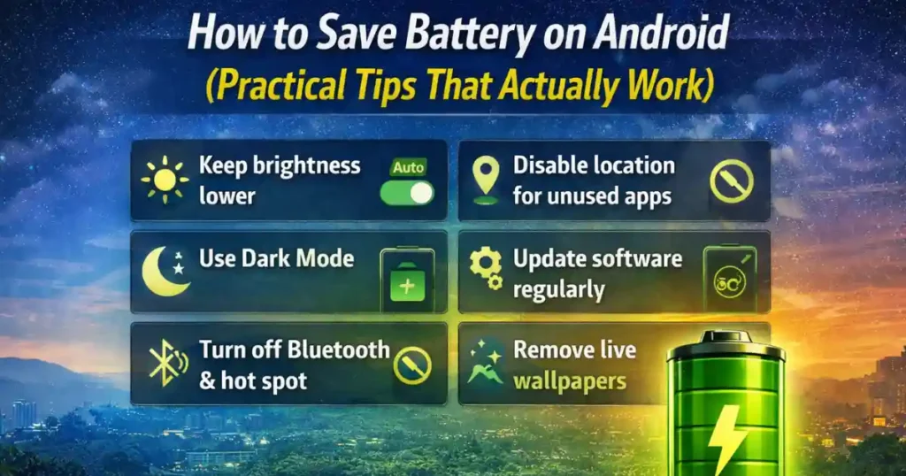How to Turn On Adaptive Connectivity on Android to Save Battery Automatically