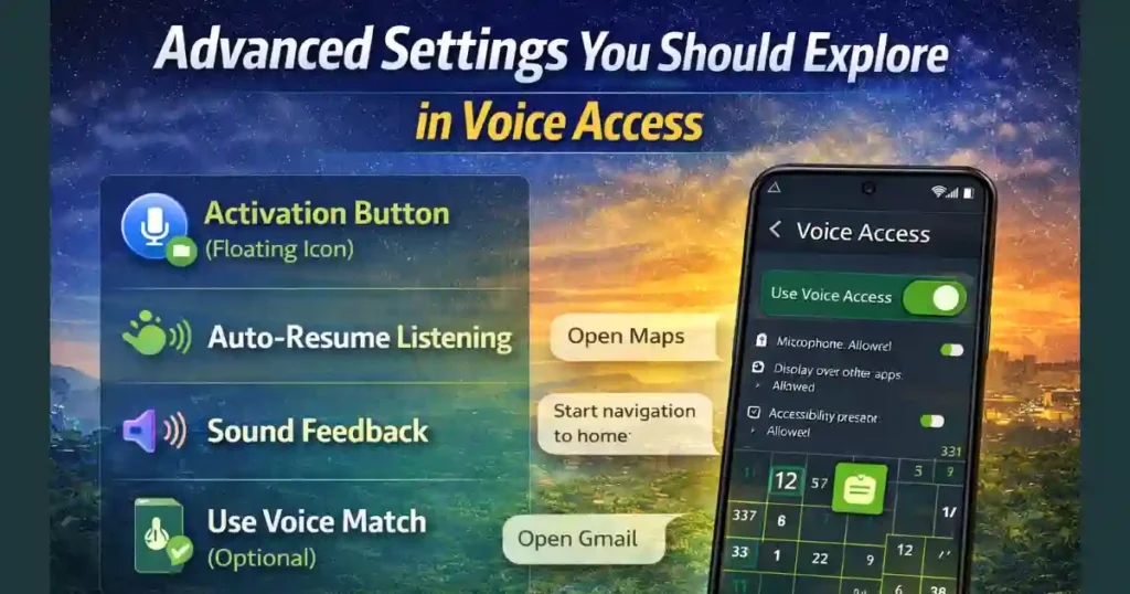 How to Use Voice Access on Android for Hands-Free Control (2026 Guide)