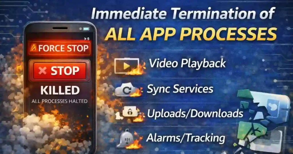 What Happens When You Force Stop an App on Android? Real Effects Explained