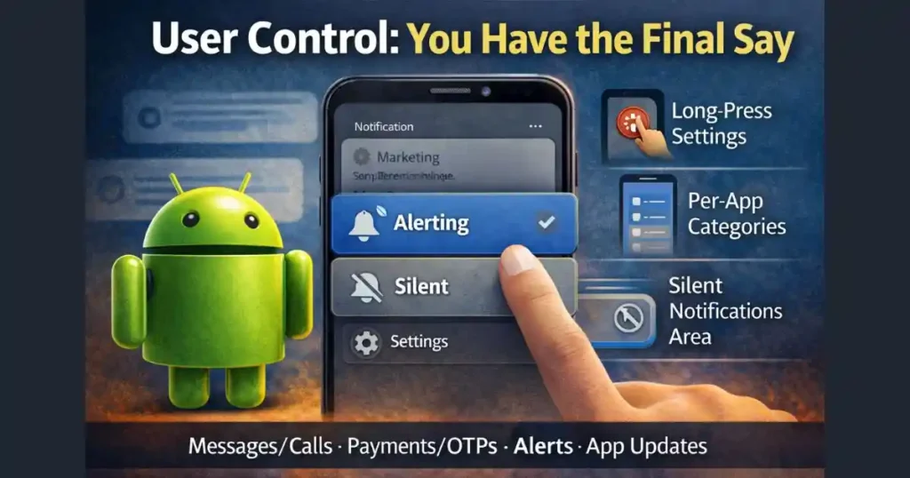How Android Decides Which Notifications Are Silent or Important