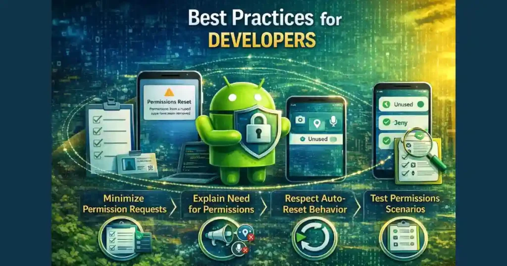 How Android Manages App Permissions in the Background: Auto-Reset Explained