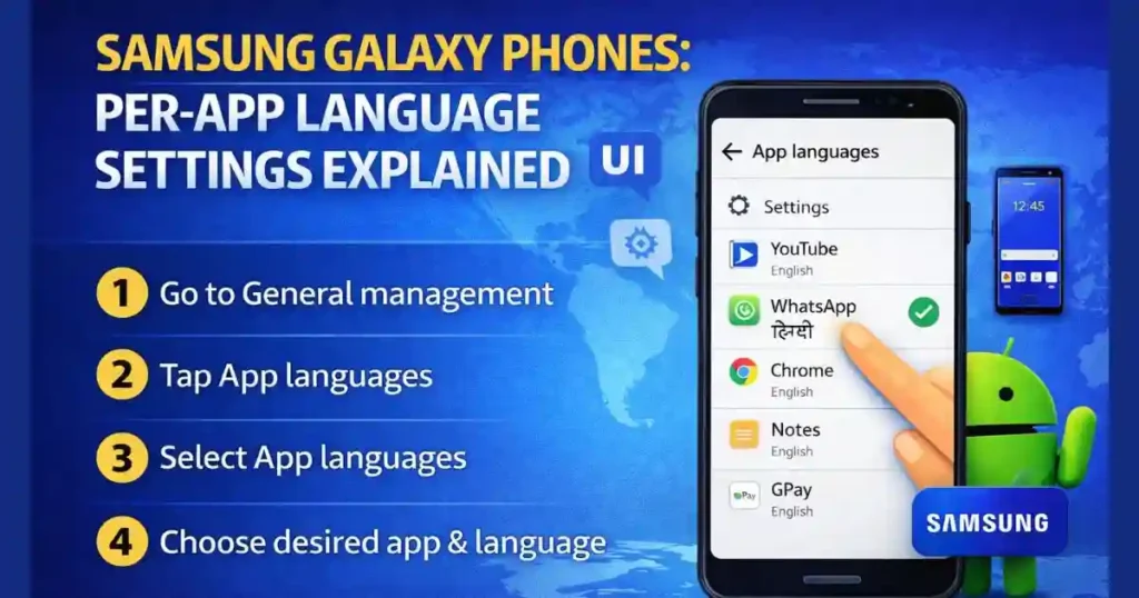 How to Set Per App Language on Android: App-By-App Language Settings Guide