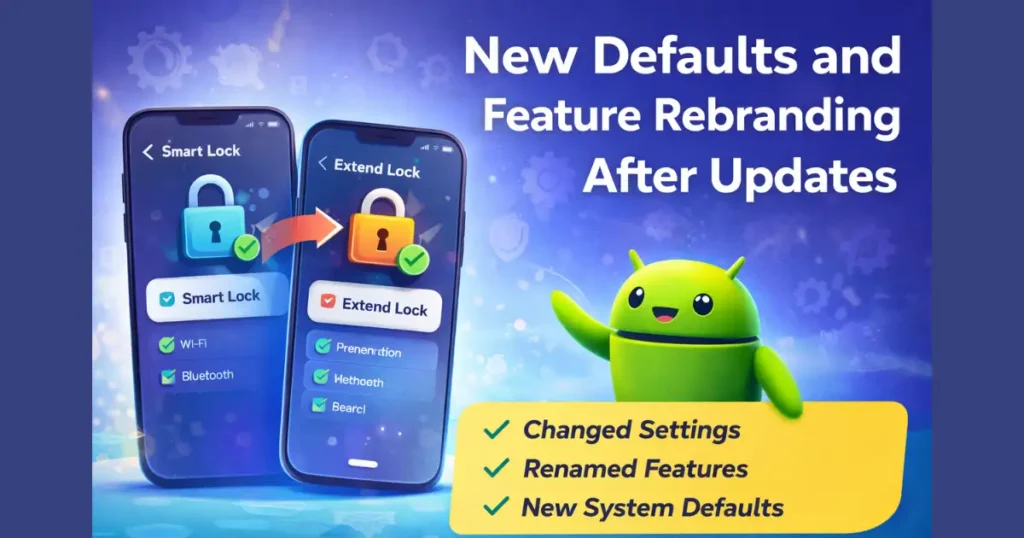 Why Android Settings Change Automatically After Updates (Full Explanation)