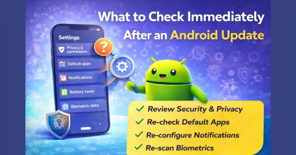 Why Android Settings Change Automatically After Updates (Full Explanation)